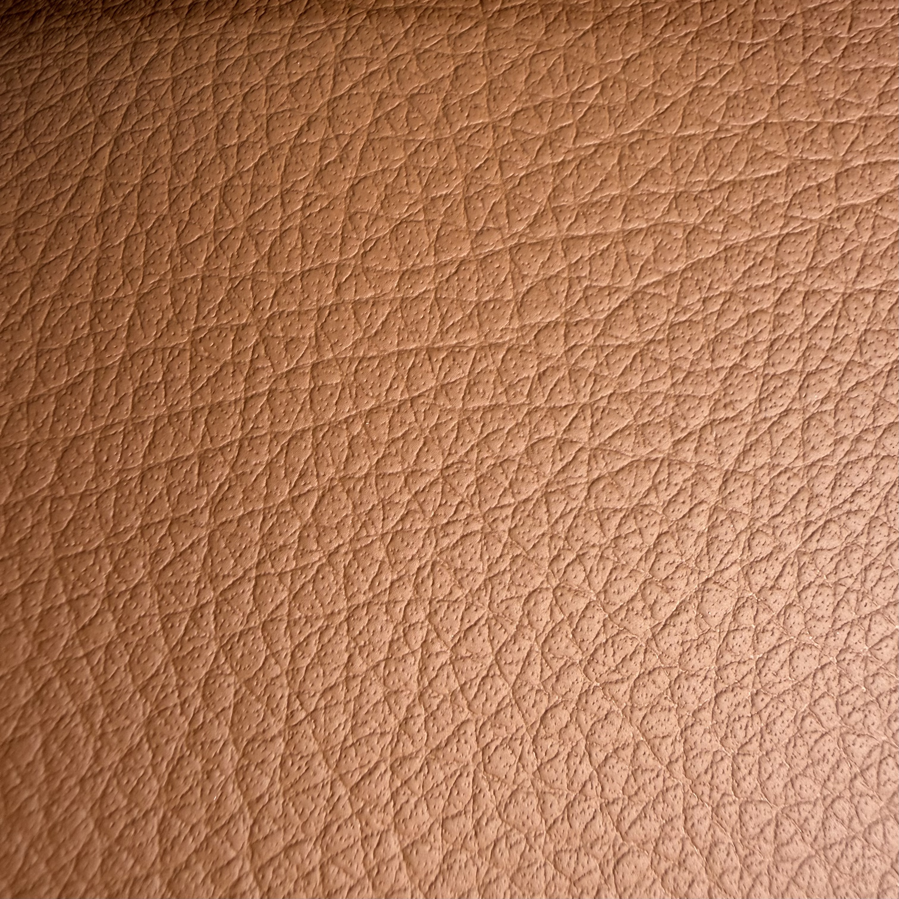 Orange Automotive Leather