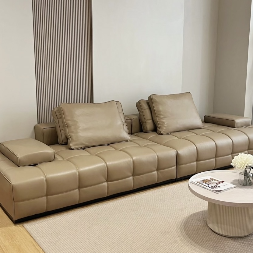 Khaki Sofa Finished
