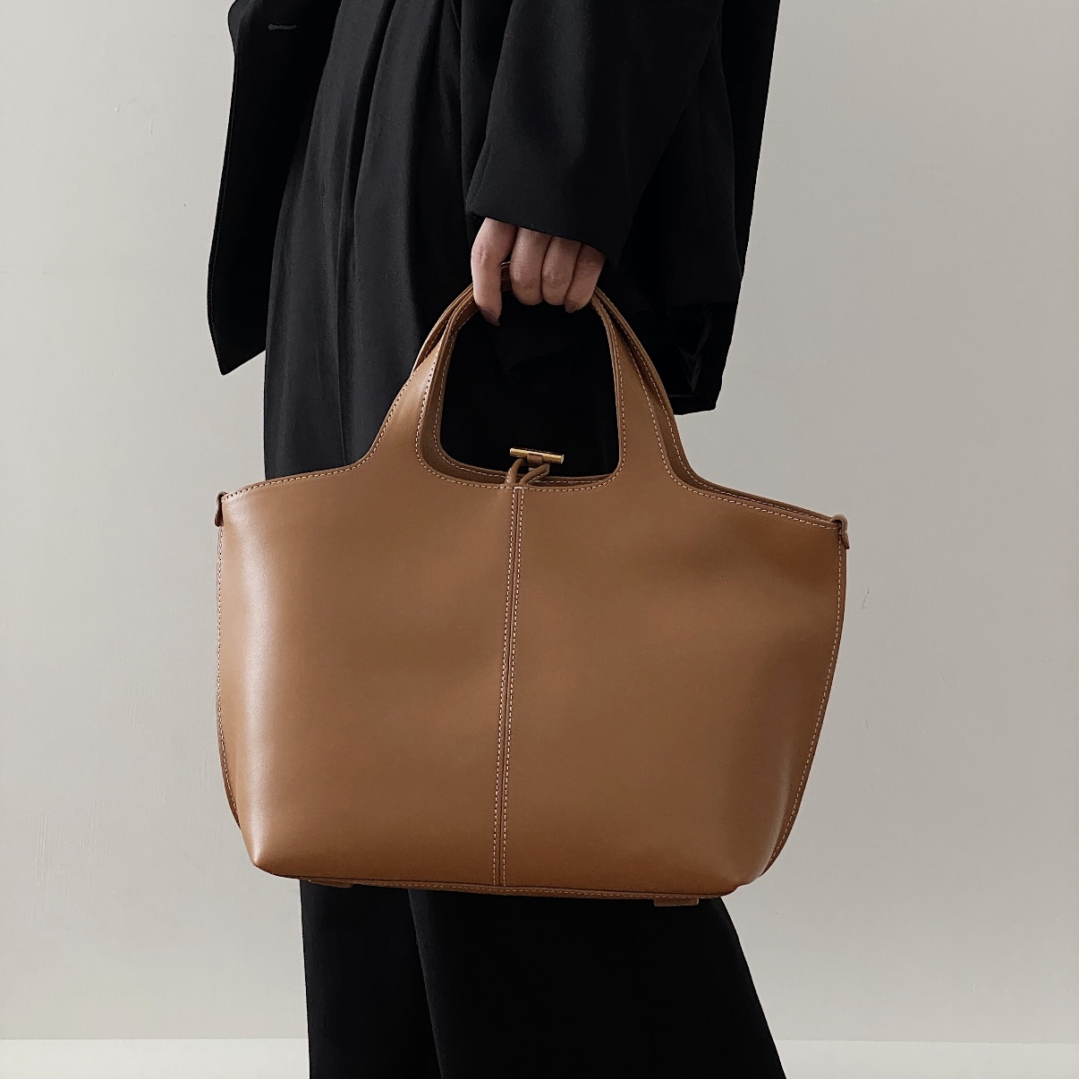 Yellow Brown Bag Finished